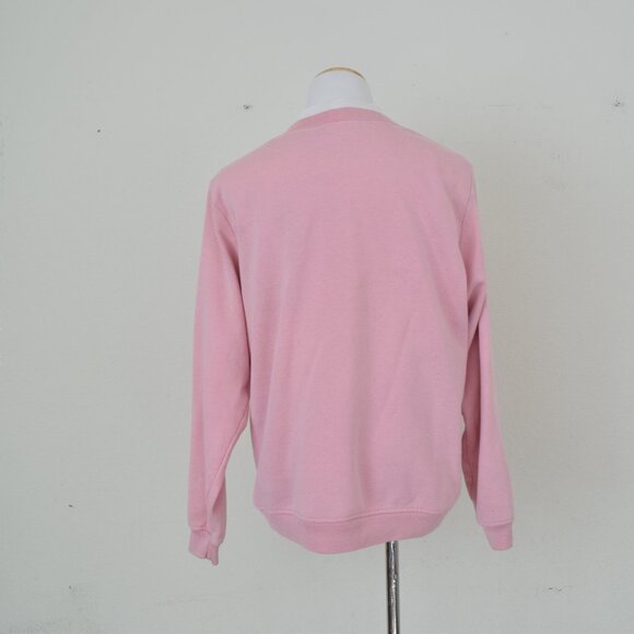 Vintage 80s/90s pullover Cotton/Poly Mockneck Sweatshirt by Blair |‎ size Large - Picture 4 of 12
